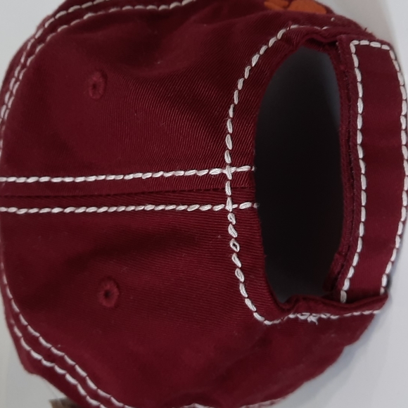 #Dog Momma Baseball Hat Cap Headwear Vintage Look KBETHOS NWT Burgundy - Picture 5 of 10